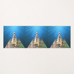 Meerkat In The Sunlight, Yoga Mat