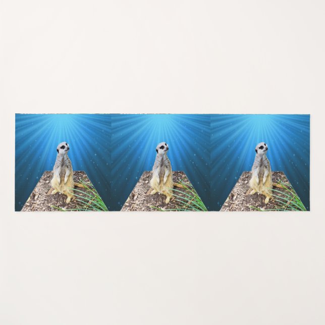 Meerkat In The Sunlight, Yoga Mat (Front (Horizontal))