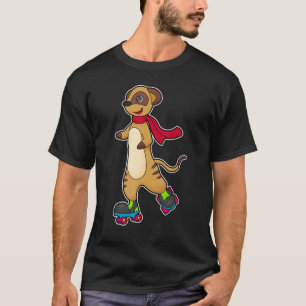 Meerkat Inline skating Roller skates Sports T-Shirt