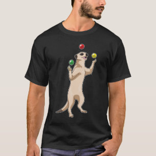 Meerkat Juggler Juggle T-Shirt