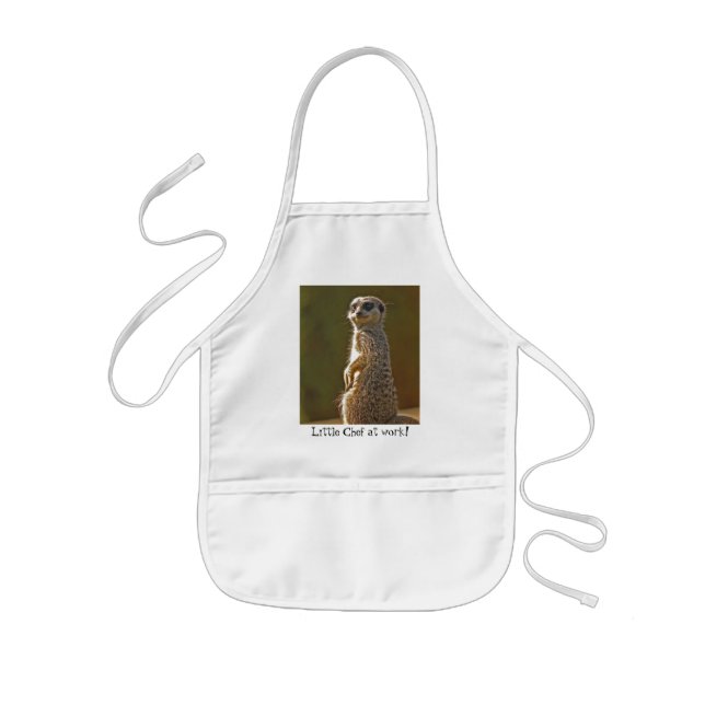 Meerkat kid's Apron (Front)