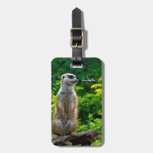 Meerkat Luggage tag