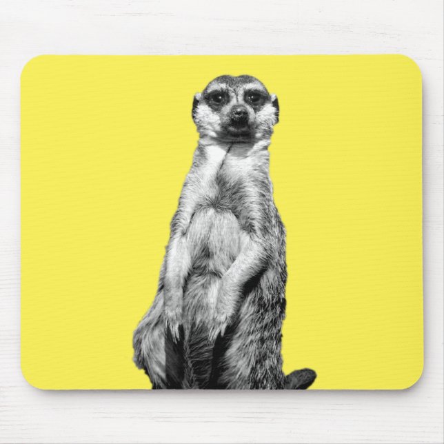 Meerkat Mouse Mat (Front)