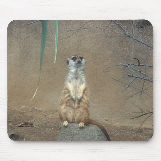Meerkat Mouse Mat (Front)