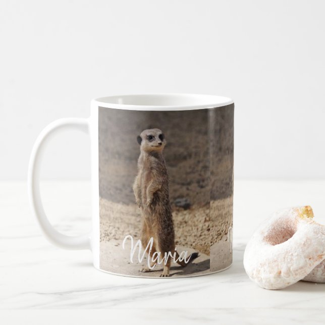 Meerkat Mug (With Donut)