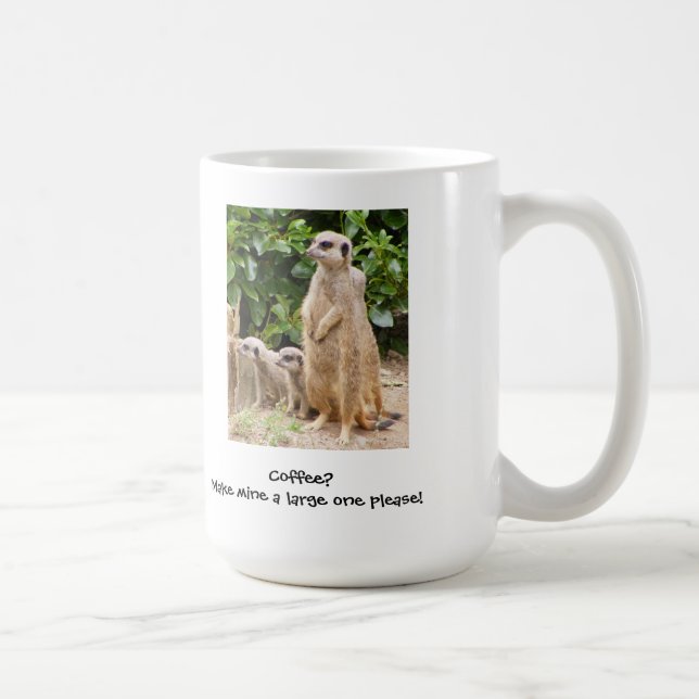 Meerkat mug large one (Right)