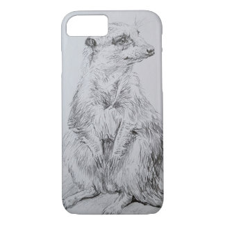 Meerkat on a i-phone 7 case