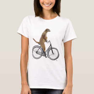 Meerkat on Bicycle 2 T-Shirt