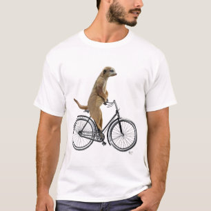 Meerkat on Bicycle 2 T-Shirt