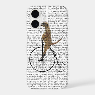 Meerkat on Black Penny Farthing