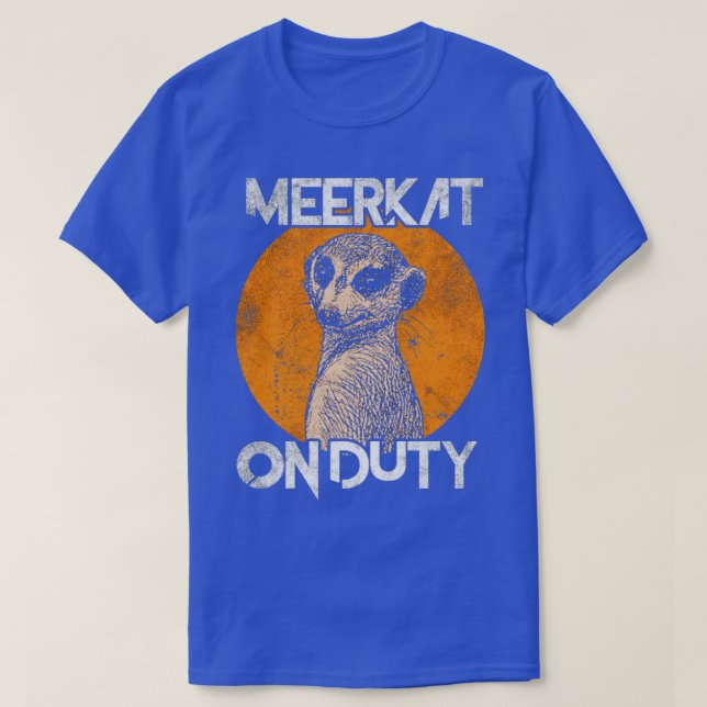 Meerkat on duty T-Shirt (Design Front)