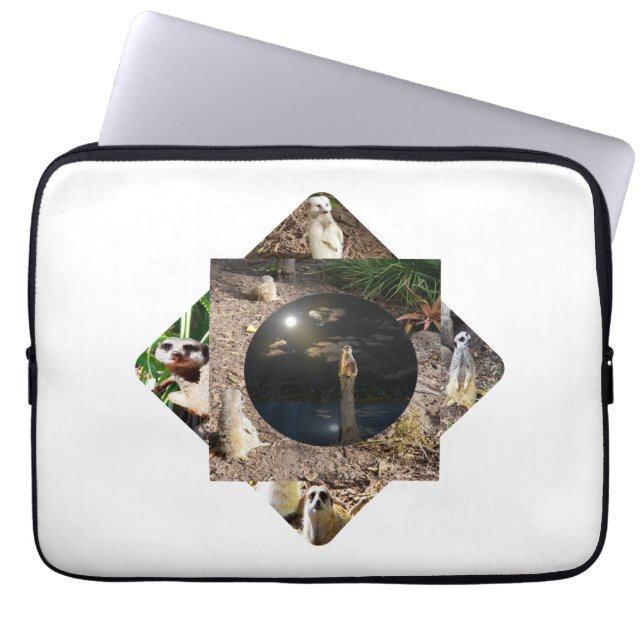 Meerkat Polyscope,  Laptop Sleeve (Front)