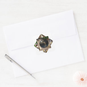 Meerkat Polyscope, Square Sticker