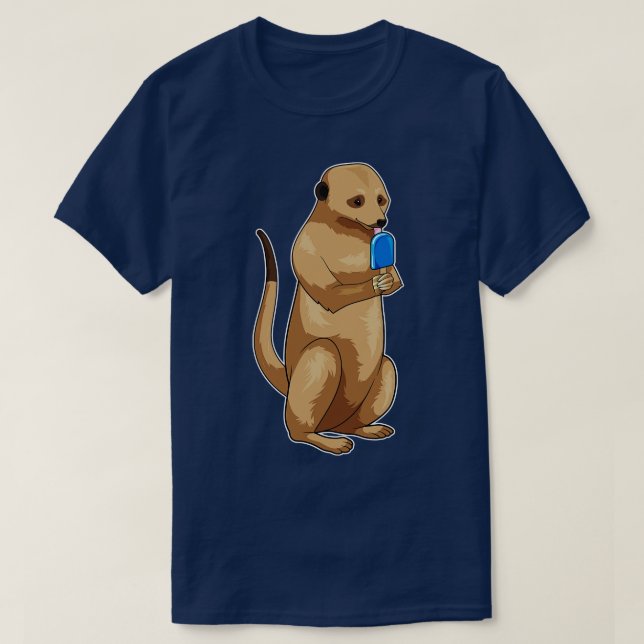 Meerkat Popsicle T-Shirt (Design Front)