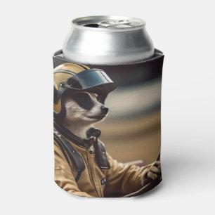 Meerkat Professional Racing Car Driver, Can Cooler