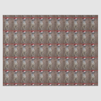 Meerkat Santa Claus Tissue Paper