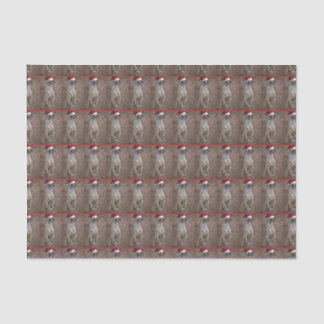 Meerkat Santa Claus Tissue Paper
