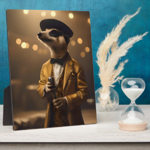 Meerkat Sinatra, Plaque