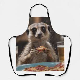 Meerkat Sneaky Lunchtime, Apron