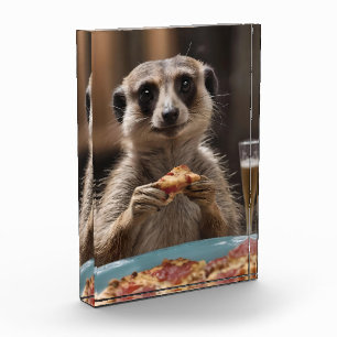 Meerkat Sneaky Lunchtime, Photo Block