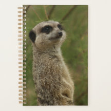 Meerkat Spiral Planner and Notebook