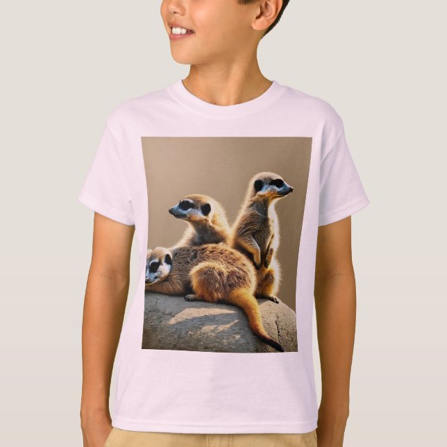 Meerkat☀️Squad. T-Shirt (Front)