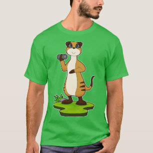 Meerkat Strength training Dumbbell T-Shirt