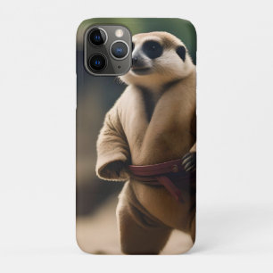 Meerkat Sumo Wrestler, iPhone 11 Pro Case