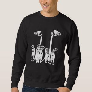 Meerkat Surikate Animal Camera Sweatshirt