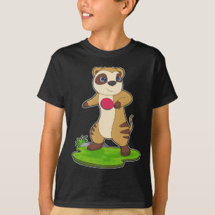 Meerkat Table tennis Table tennis racket T-Shirt