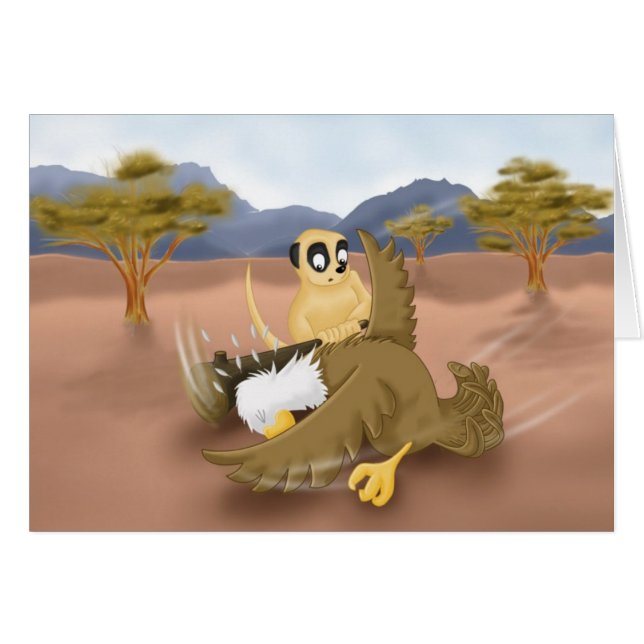 meerkat vs eagle (Front Horizontal)