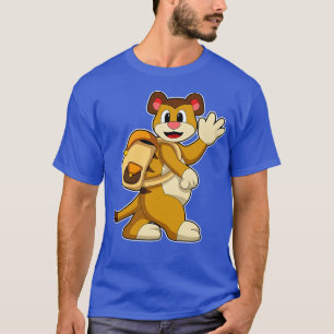Meerkat with Backpack T-Shirt