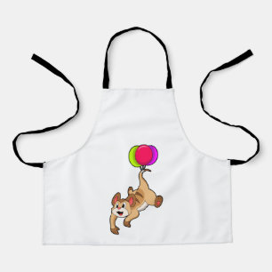 Meerkat with Balloon Apron