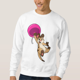 Meerkat with Balloon Sweatshirt