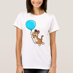 Meerkat with Balloon T-Shirt