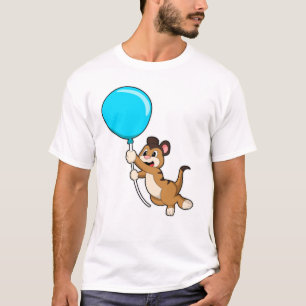 Meerkat with Balloon T-Shirt