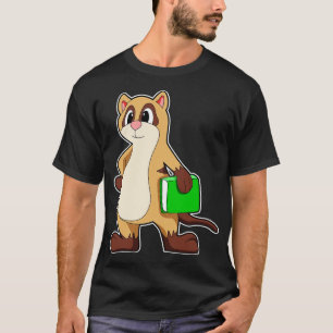 Meerkat with Book 1 T-Shirt