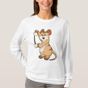 Meerkat with Coffee pot & Coffee.PNG T-Shirt