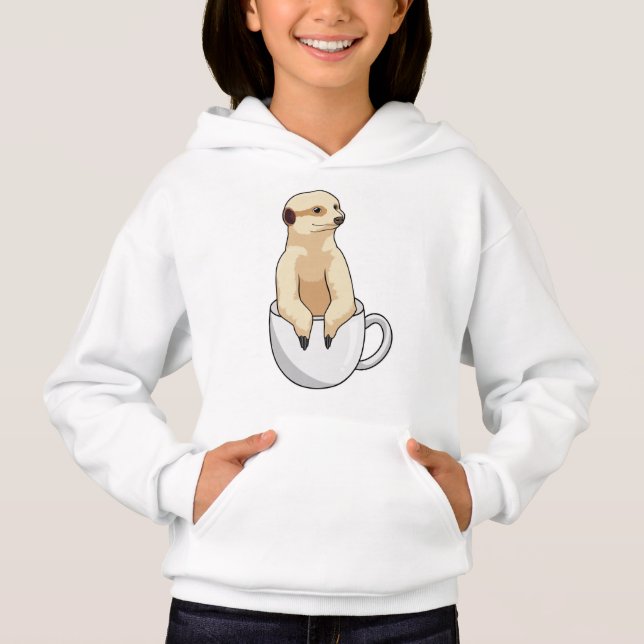 Meerkat with Cup of Coffee (Front)