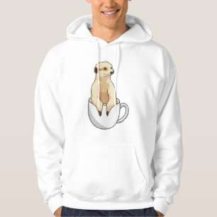 Meerkat with Cup of Coffee Hoodie