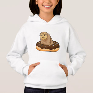 Meerkat with Donut