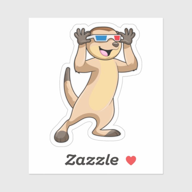 Meerkat with Glasses (Sheet)