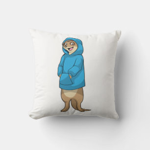 Meerkat with Hoodie Cushion