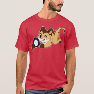 Meerkat with Magnifying glass T-Shirt