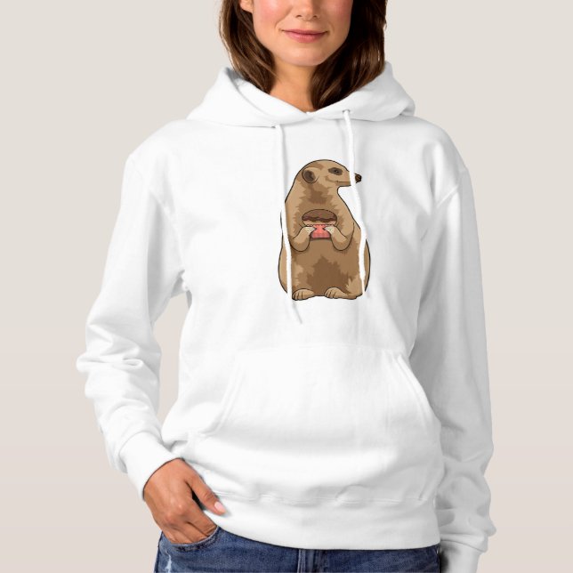 Meerkat with Muffin Hoodie (Front)