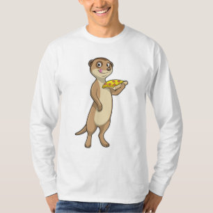 Meerkat with Pizza T-Shirt