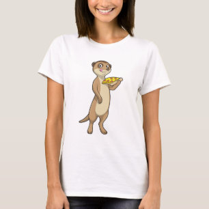 Meerkat with Pizza T-Shirt