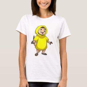 Meerkat with Raincoat T-Shirt