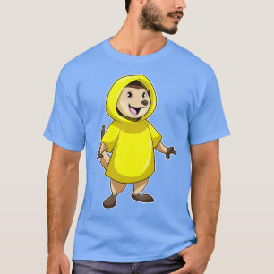 Meerkat with Raincoat T-Shirt