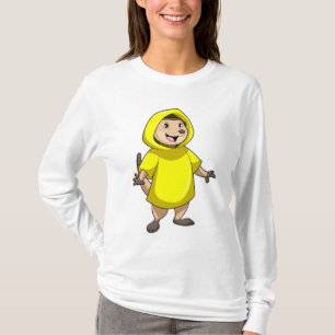 Meerkat with Raincoat T-Shirt